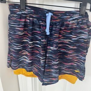 Brooks Multicolor Athletic Shorts - Size XS